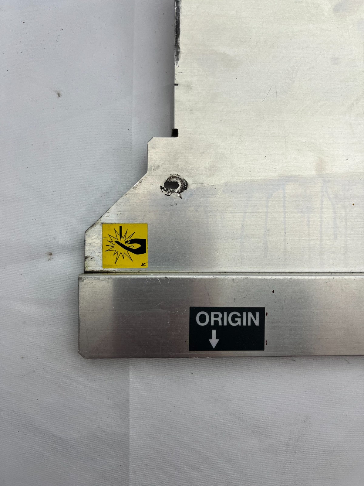 Mimaki Printer Metal Shield PO15012-0044 Origin OEM Panel Used Spare Part