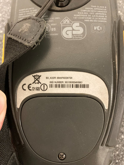Symbol Technologies MC9062-SHBH9AEA7WW Barcode Scanner Mobile Computer UNTESTED!