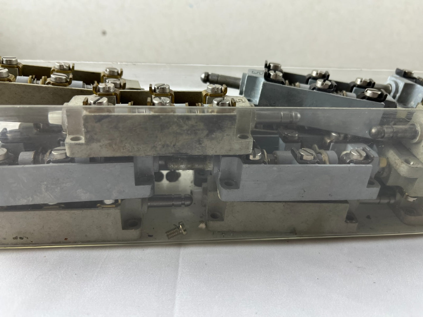 Pneumatic Valve Manifold Lot – Spring‑Plunger Valves, Mixed Types, Used Spares