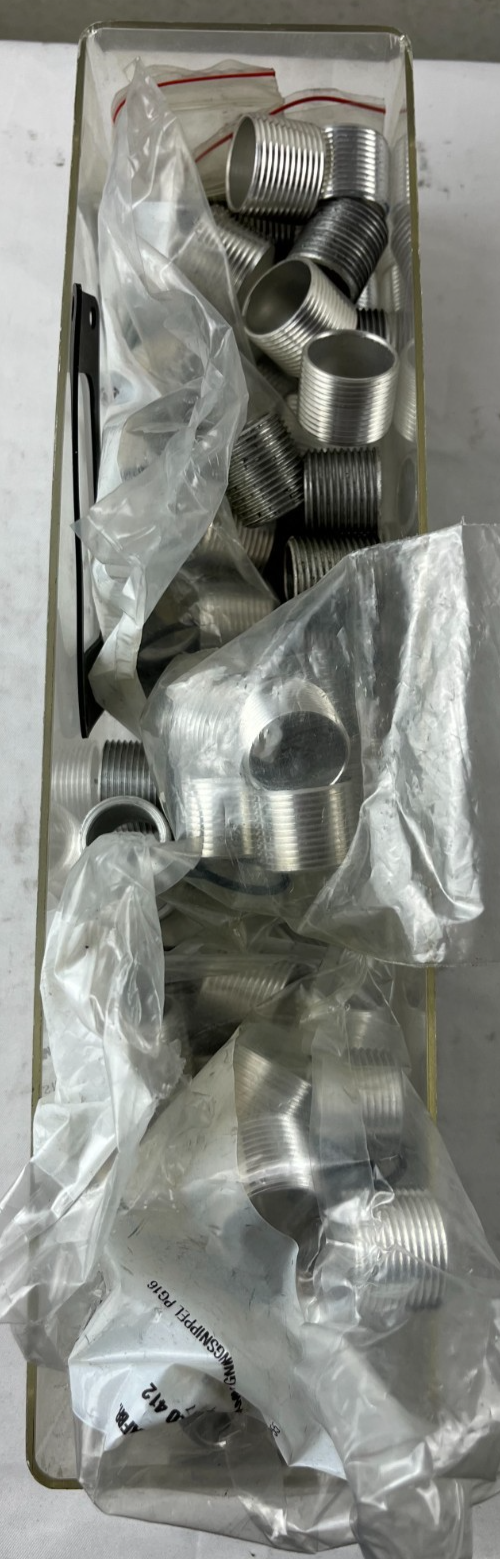 LK 1017020412 PG16 Aluminum Coupling Nipples IP55 Lot New Spare Parts
