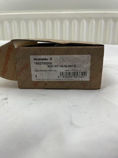 Weidmüller HDC KIT HA 04.402 M Heavy Duty Connector Set 4-Pole 16A 400V M20