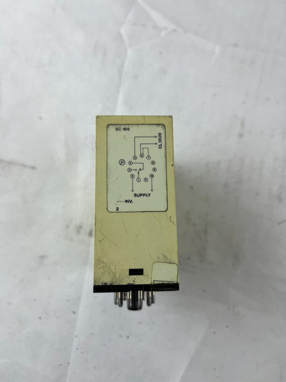 Electromatic SC185 220 Recycler Timer 220VAC Dual Dial 0.8-18s CL3520 DENMARK