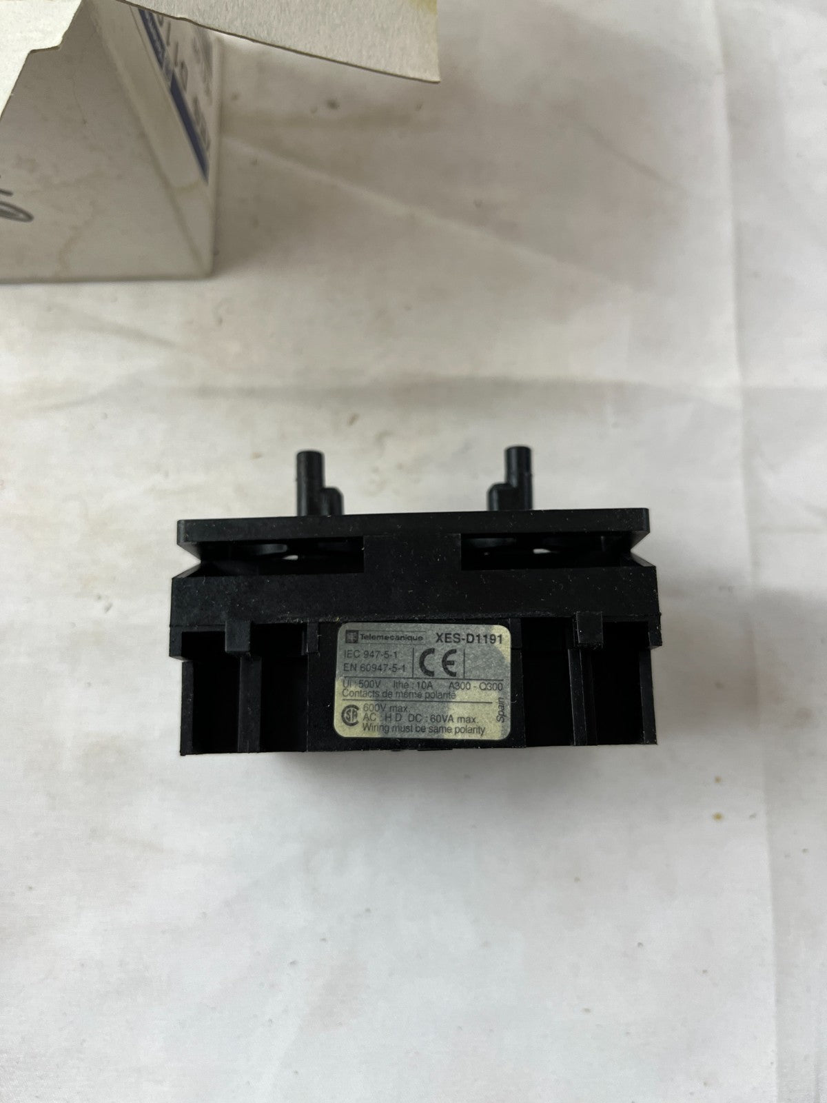 Telemecanique XES D1191 Limit Switch Contact Block 500V New in Box Spare