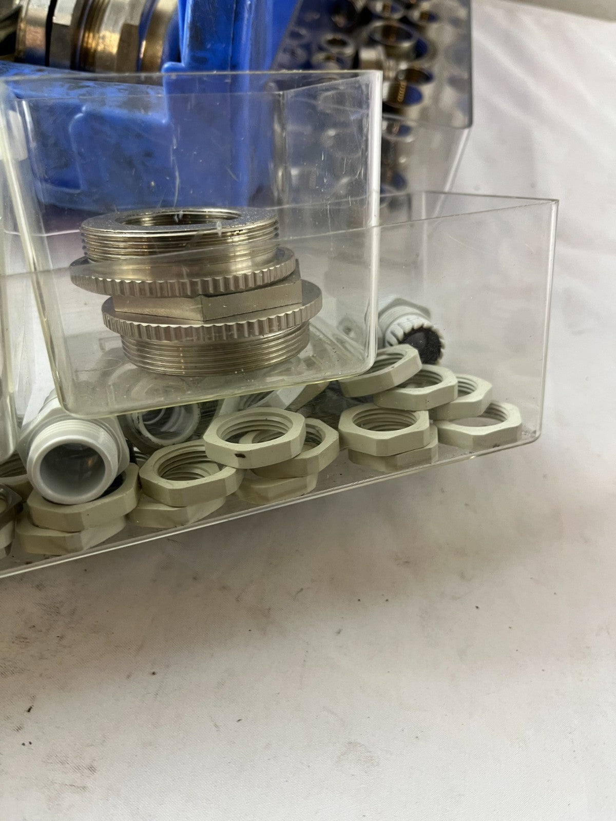 Induplas Cable Glands Adapters PG16 M40 M50 Stainless Mixed Lot Used Spares