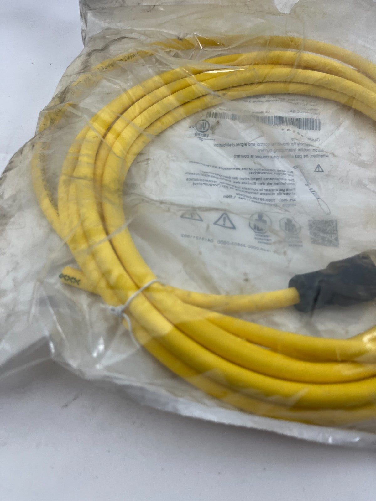 Murrelektronik 7700-A3001-U1B0500 7/8" 3-Pole Male Cable 5m 16AWG TC-ER FT4