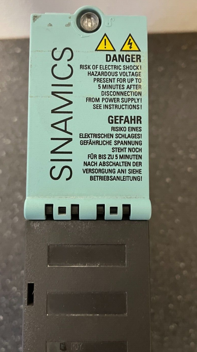 Siemens Sinamics Double Motor Module 6SL3120-2TE13-0AA4 – Tested & Working