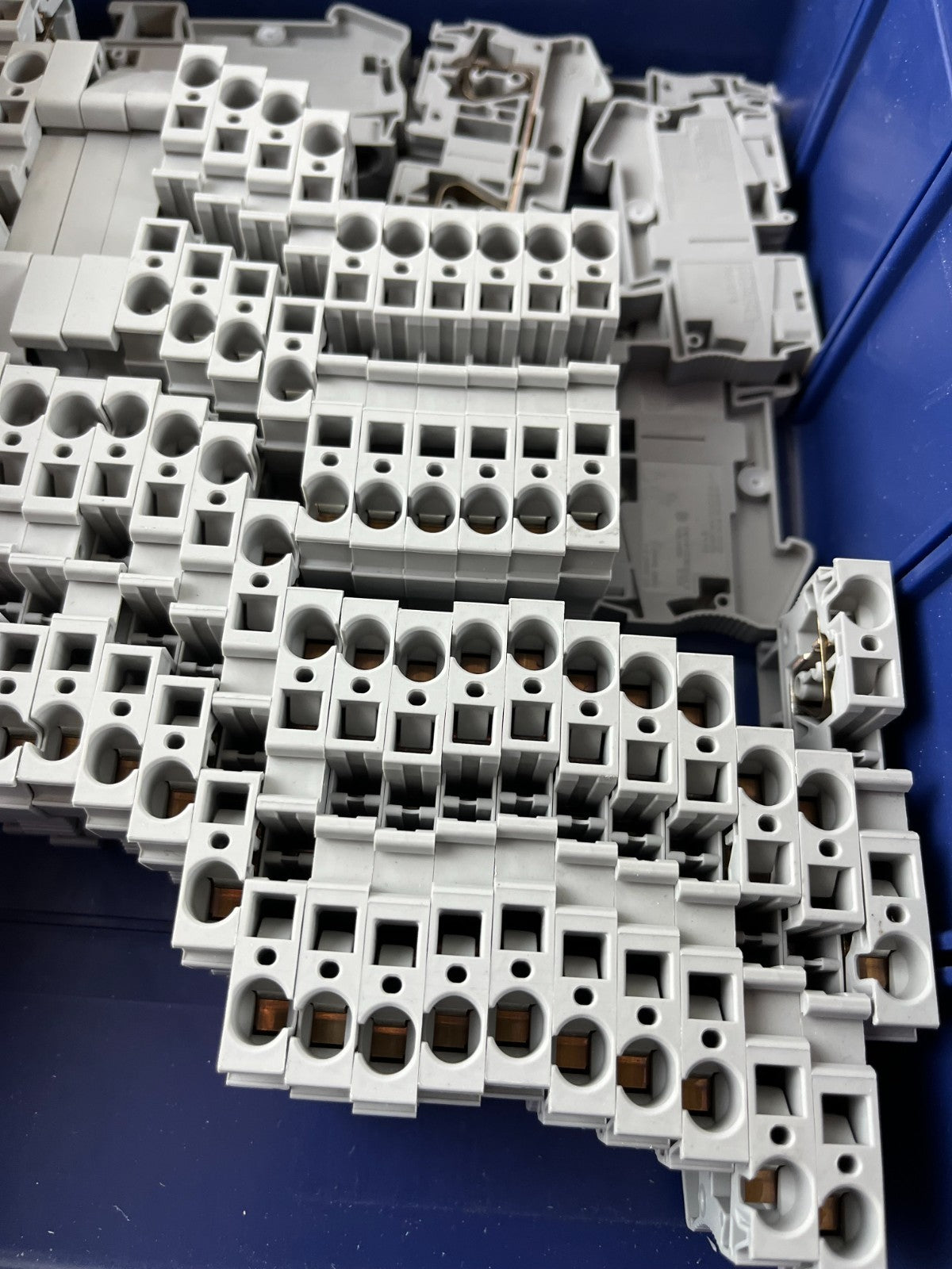 Phoenix Contact ST 6 Terminal Block Lot 1000V 41A Used Gray Spring ~40pc Bulk