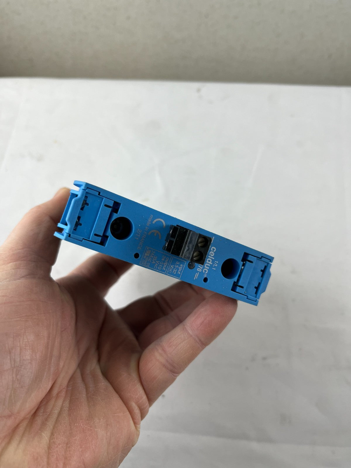 Celduc SUL867070 Solid State Relay 35A 24‑510VAC 3.5‑32VDC DIN Rail w/ Heatsink