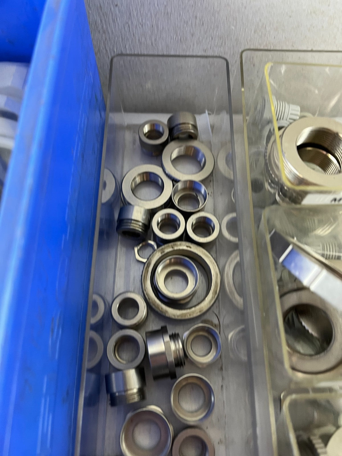 Induplas Cable Glands Adapters PG16 M40 M50 Stainless Mixed Lot Used Spares