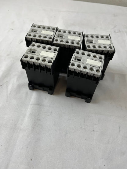 Siemens 3TH2022-0AC2 Contactor Relay 2NO+2NC Lot 5pcs Used Spare Units