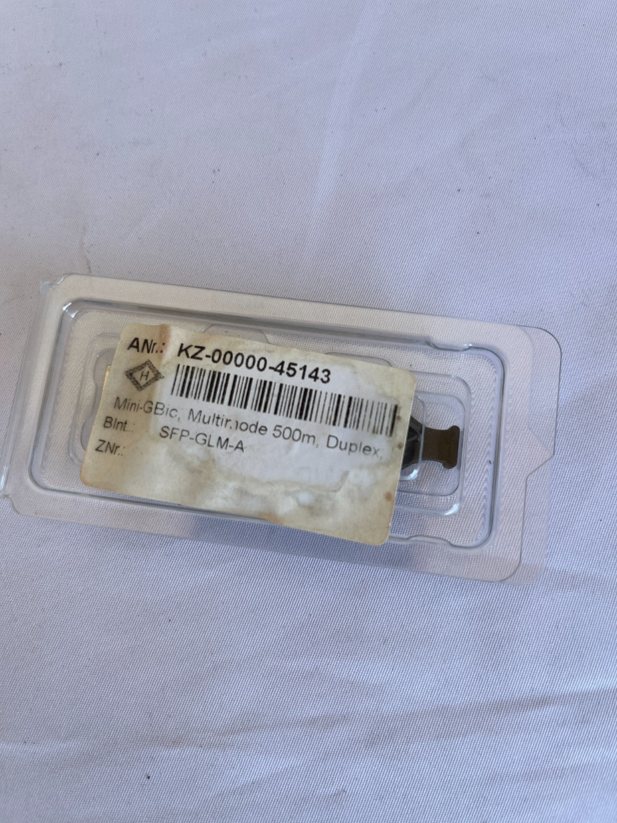 KTI SFP-GLM-A Mini-GBIC 1000Base-SX Multimode 850nm LC 500m New Unused