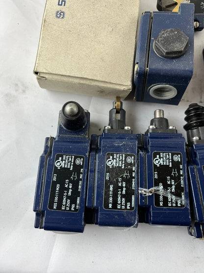 Schmersal MK/MV/MS/MR 330-11Y-M20 Limit Switch Assorted Lot 11x IP65 Used