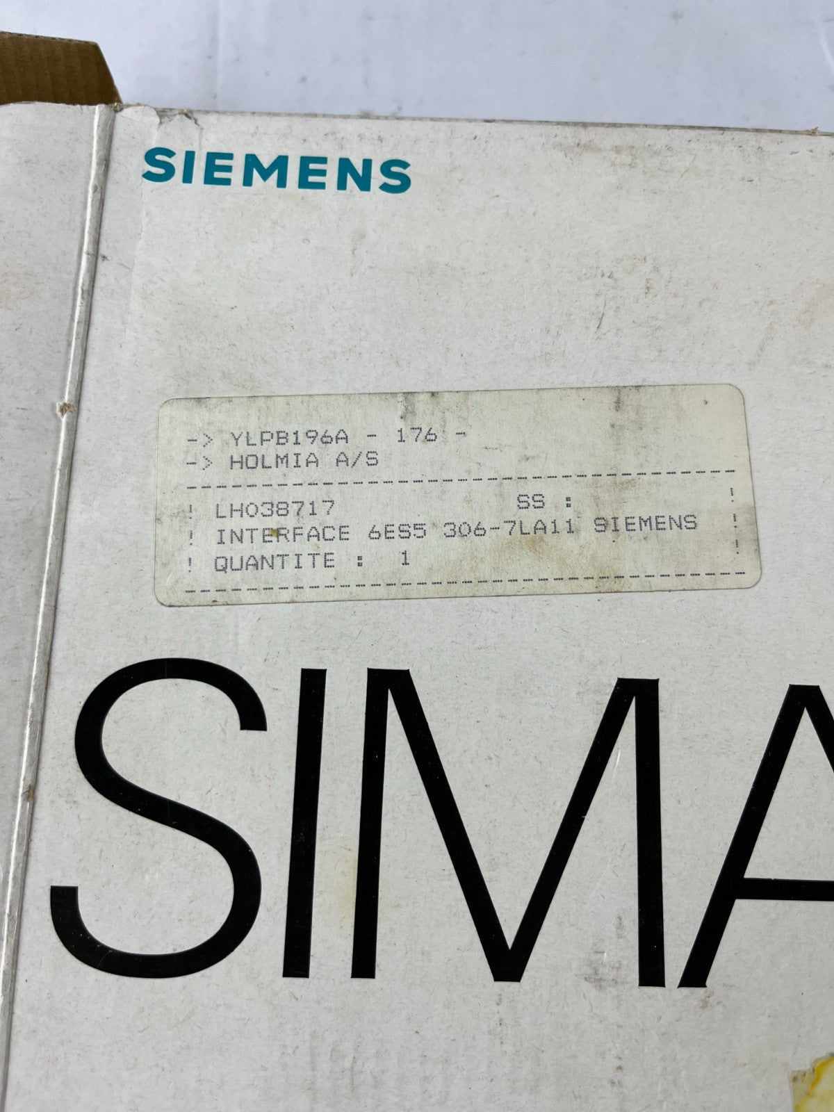 Siemens SIMATIC S5 IM306 Interface Module 6ES5306‑7LA11 Used Spare Part