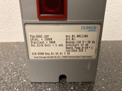 Old Dungs DGAI.36P Gas Burner Control Unit - 350 kW, 220V, IP40, Germany