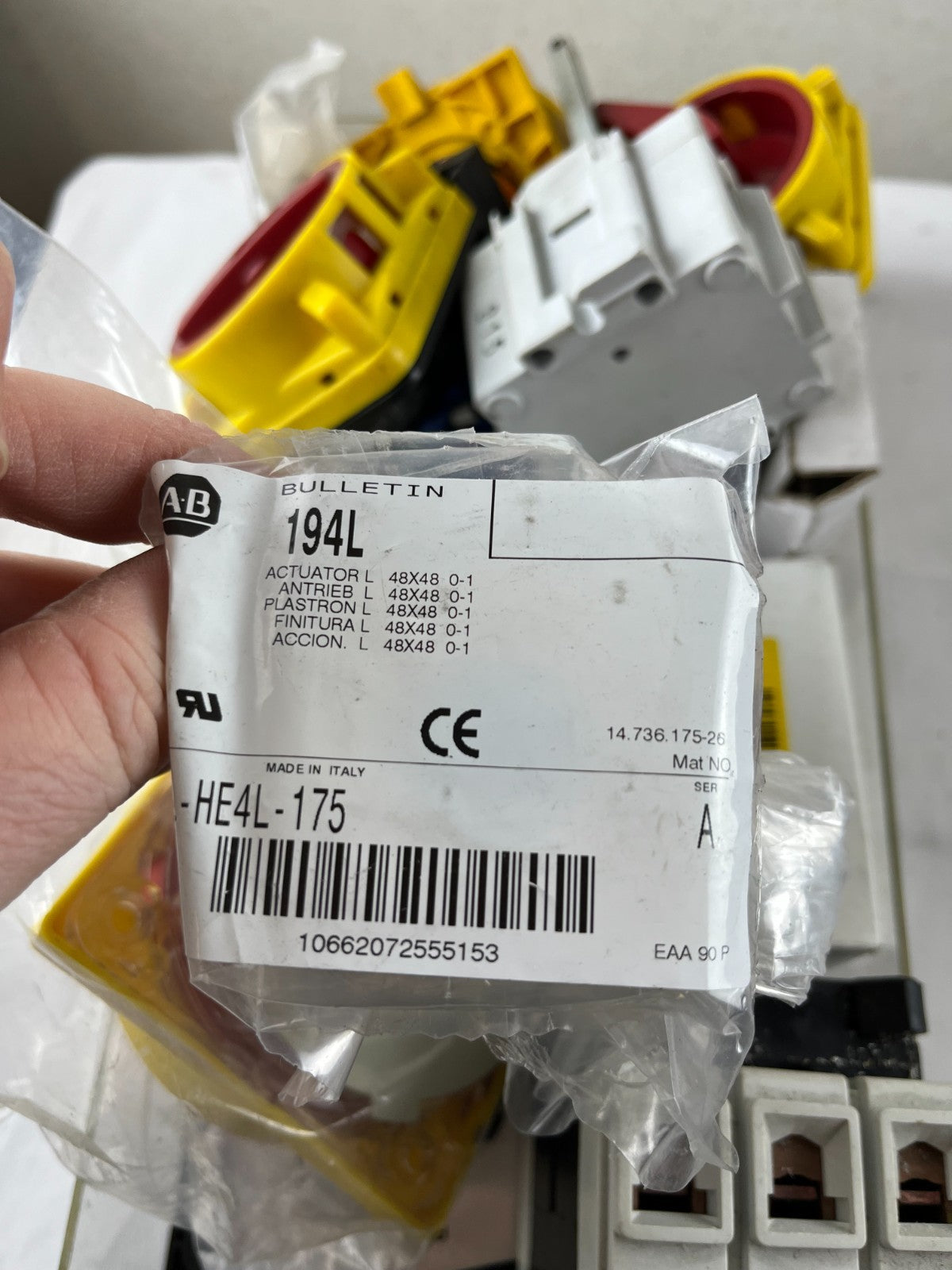 Industrial Switch Bundle Allen Bradley ABB Mixed Lot Emergency Stop Components