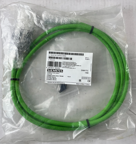 Siemens 6AV2181-5AF02-0AX0 Connection Cable PN02M for KTP Mobile PN New
