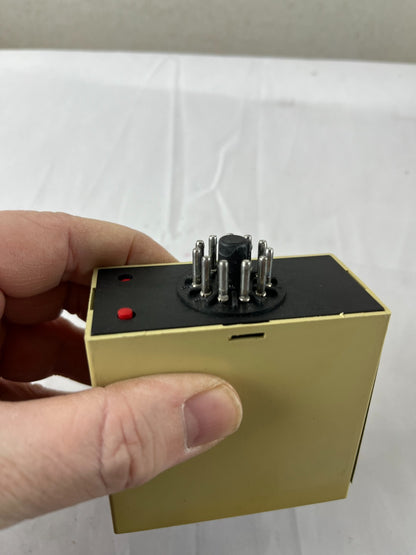 C-mac RC10-1-1-230 AC/DC Current Relay 0.4mA-6A 8A/250VAC Denmark 012x0740 NEW
