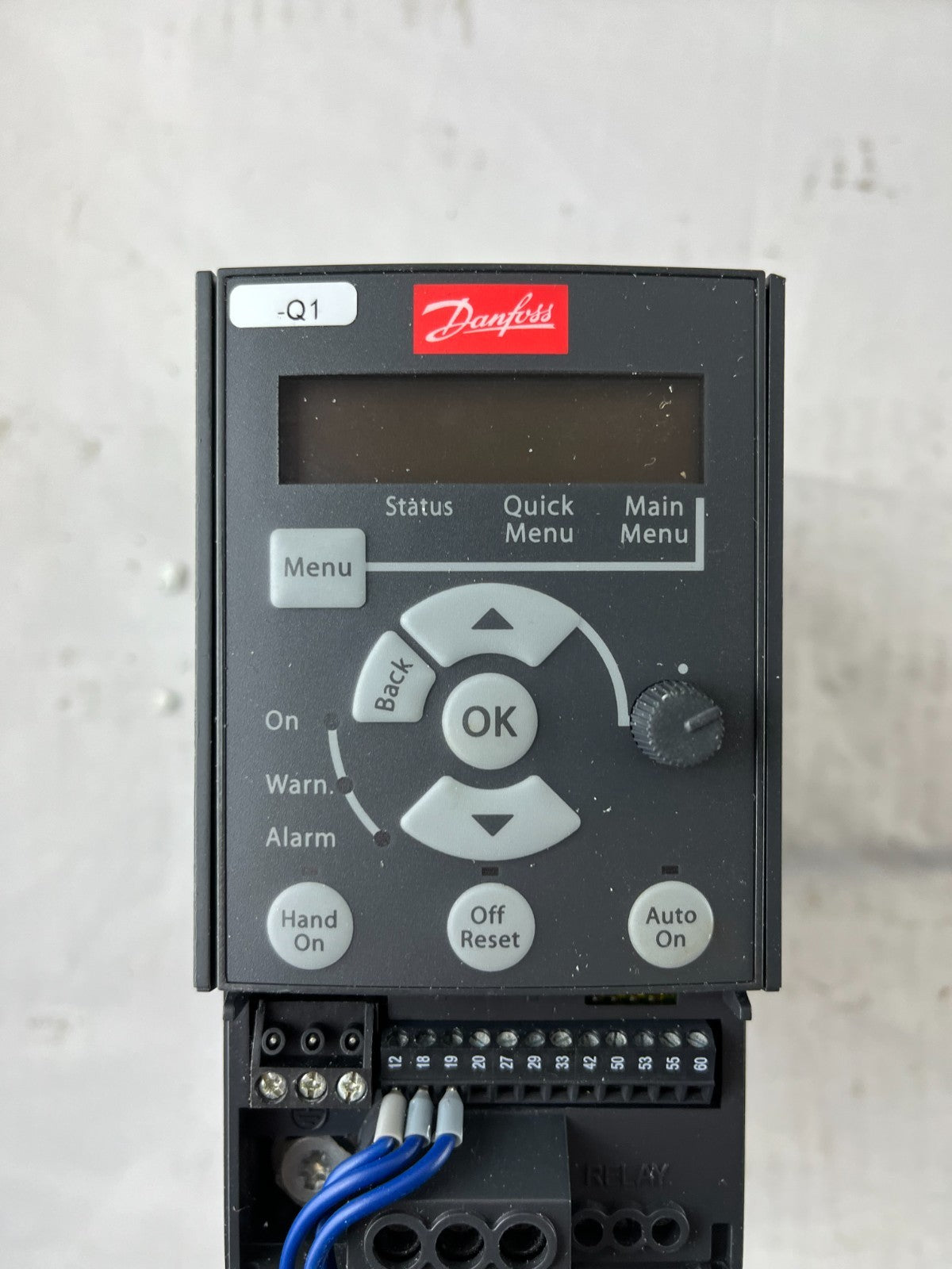 Danfoss VLT Micro Drive FC-051PK18S2E20H3 VFD 0.18kW 200-240V Used Spare Unit