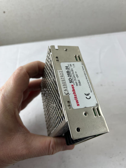 Mean Well Switchbox SD-25B-24 DC-DC Converter 24V 1.1A 24VDC Input 19–36V Used