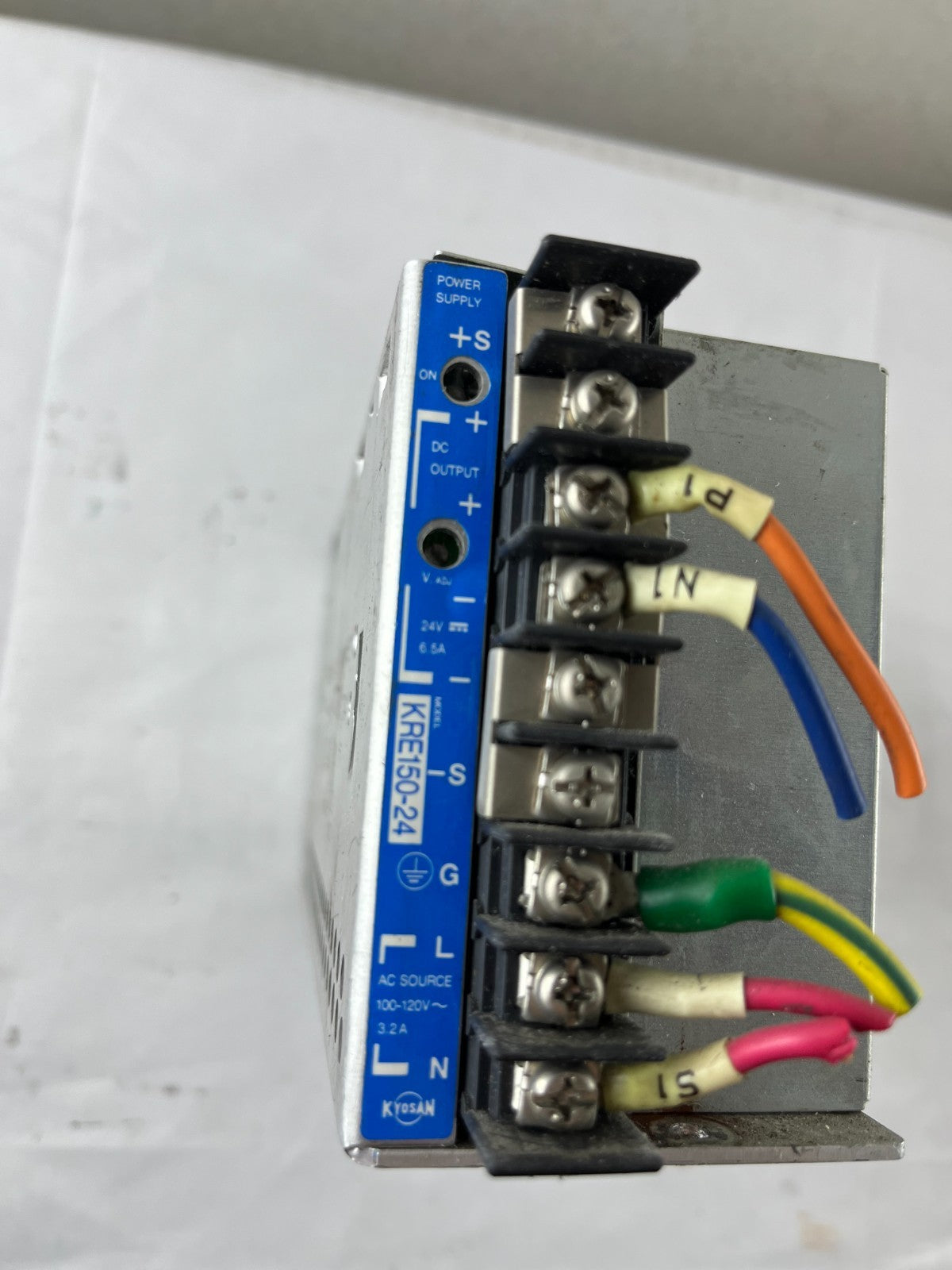 Kyosan KRE150-24 Power Supply 24V DC 6.5A 100–120V AC Used Japan Spare