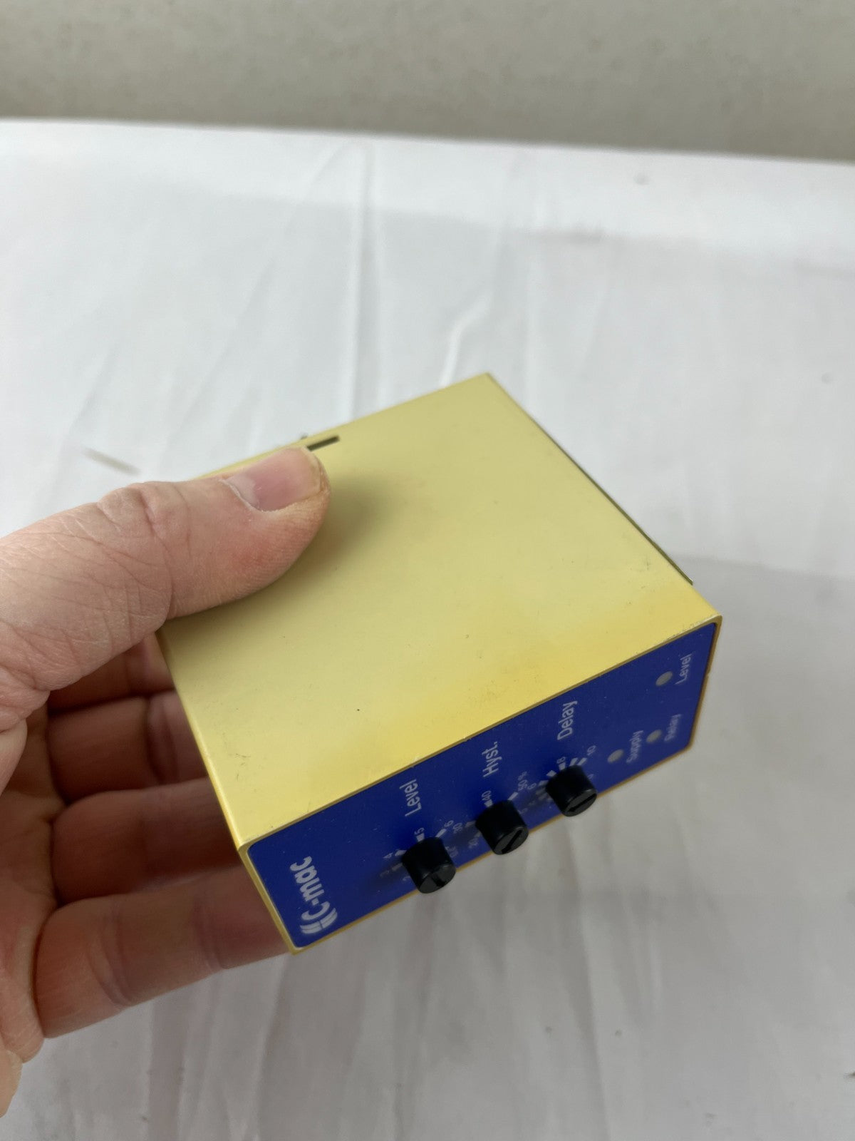 C-mac RC10-1-1-230 AC/DC Current Relay 0.4mA-6A 8A/250VAC Denmark 012x0740 NEW
