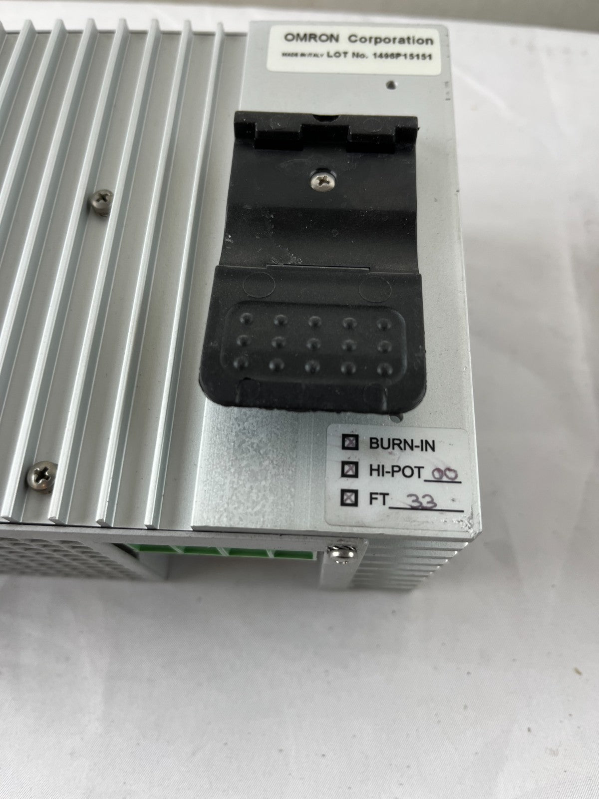 New Omron S8PE-F48024CD Power Supply 400–480V 3‑Phase 24V DC 20A 480W DIN Rail