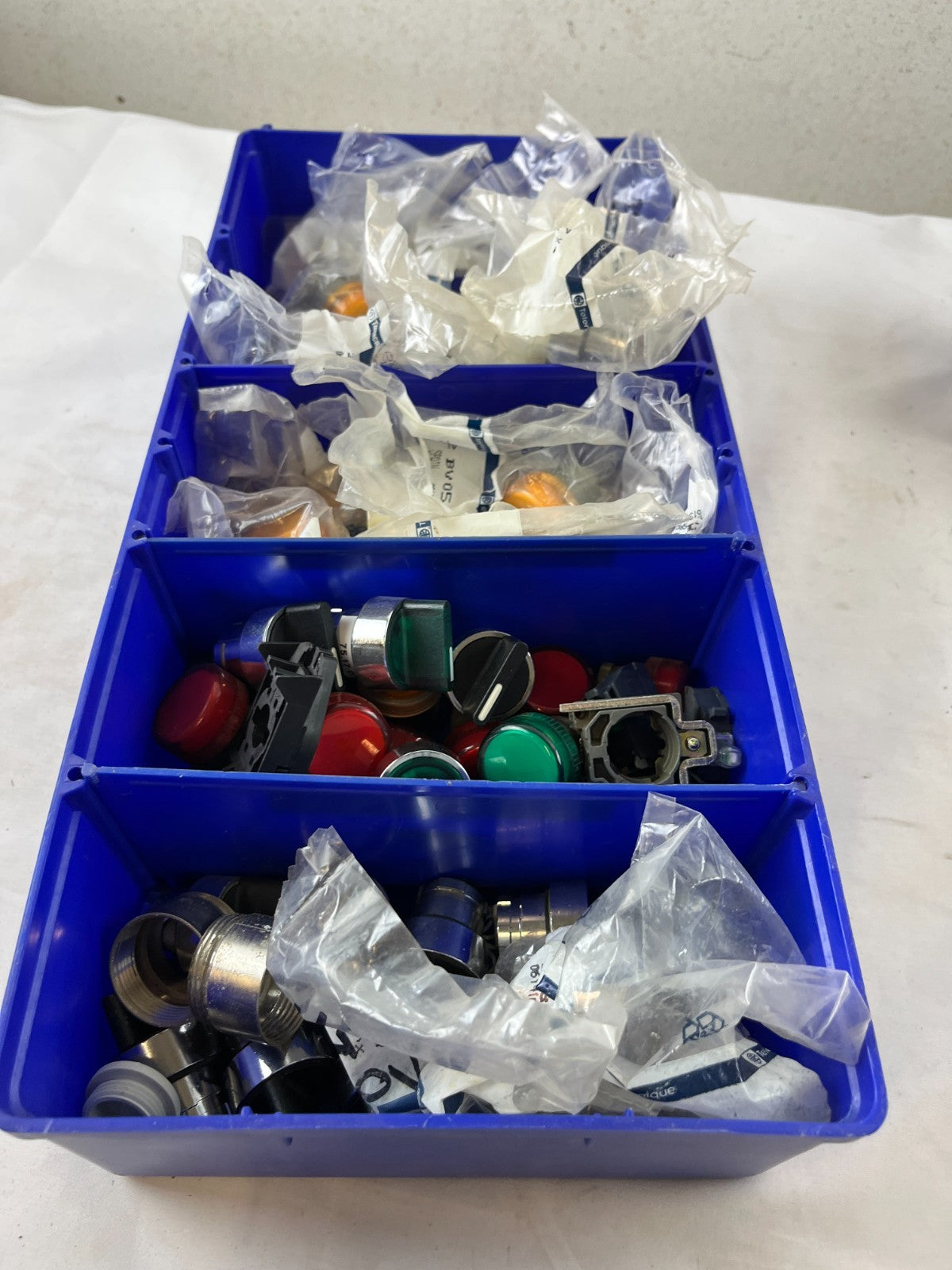 Telemecanique Harmony XB2 Pushbutton Pilot Light Parts Lot 50+ Pcs Mixed