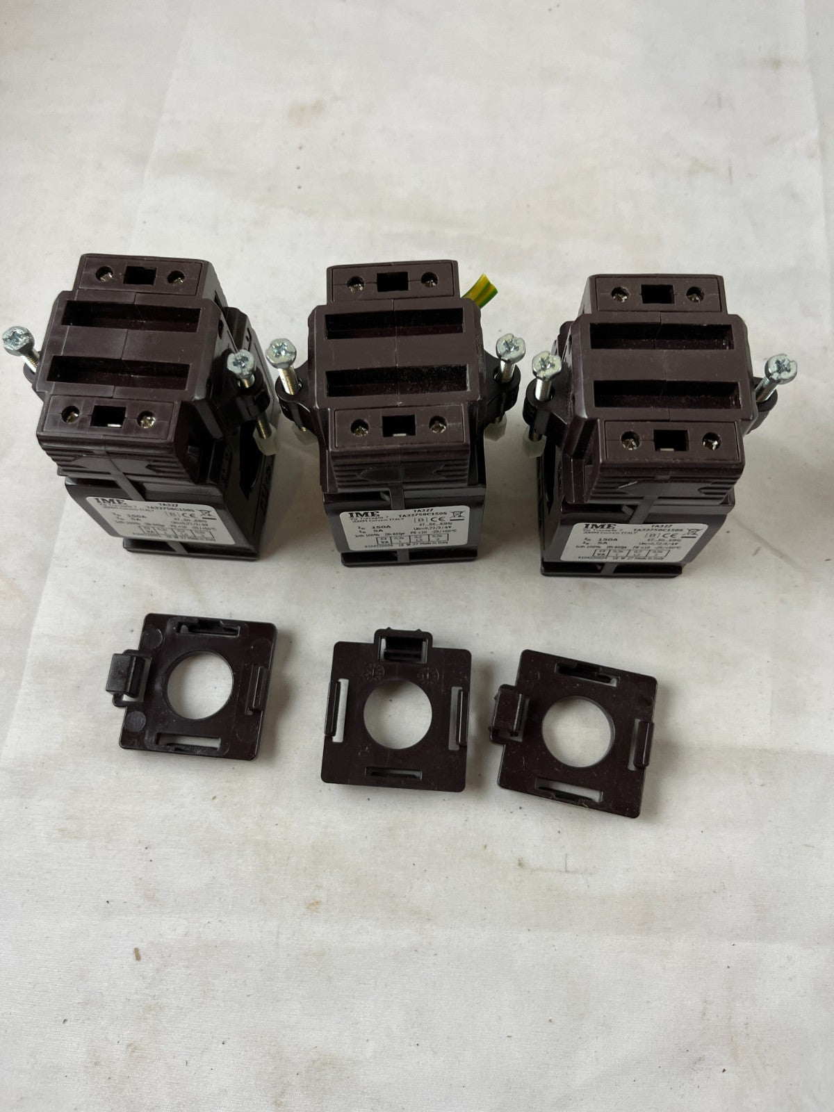 IME TA327 TA32750C150S Current Transformer 150/5A Class 0.2S Lot of 3 Used Spare