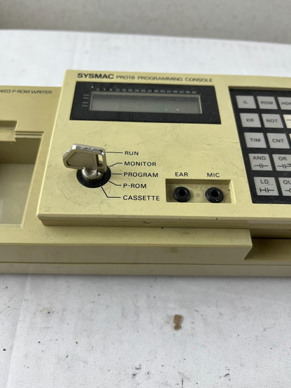 Omron SYSMAC PRO16 Programming Console + 3G2A3‑PRW03 P‑ROM Writer Used