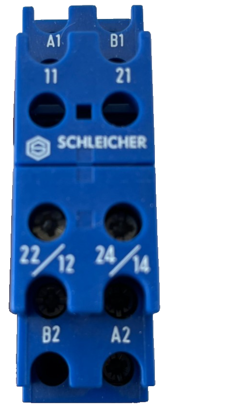 Schleicher KS12 E Control Relay NEW 220-240V AC/DC Socket Base Germany Made