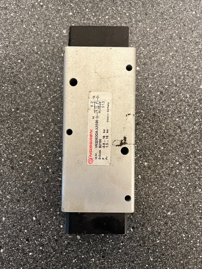 Norgren Pneumatic Solenoid Valve V63D5DDA-XA020 16 Bar - Used