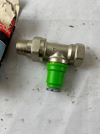 Danfoss RA 2000 Radiator Valve Body 1/2 Inch Straight PN10 NOS New Spare Unit