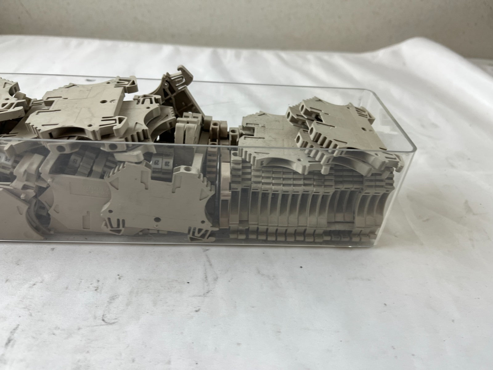 Weidmüller WDU 2.5 DIN Rail Terminal Blocks Lot Used Spares Good Condition