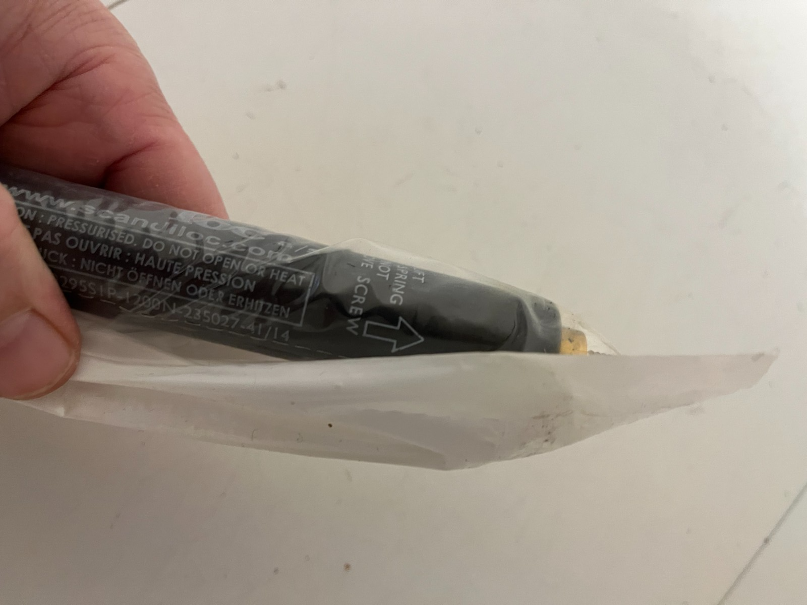 ScandiLoc Gas Spring/Strut SV152509BS1P1200N 235021/1/4 - New and Never Used