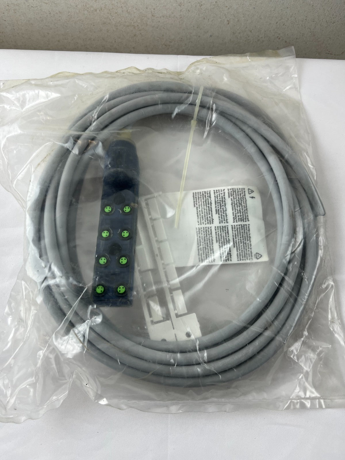 Murr Elektronik 8000-88010-3570500 Exact8 M8 Distribution Cable 8×M8 3-Pin 5m