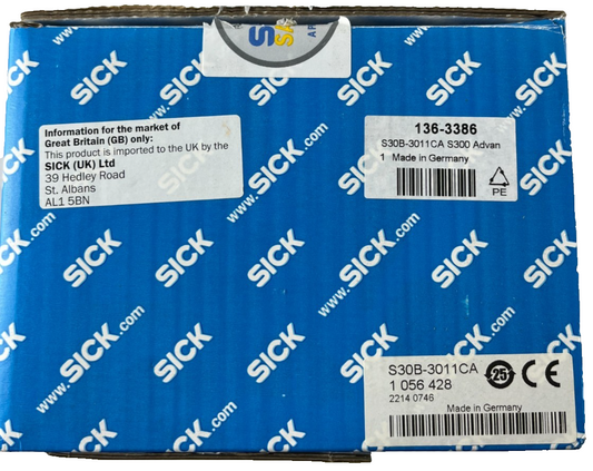 SICK S30B-3011CA S300 Advanced Safety Laser Scanner 3 m 270° New in Box