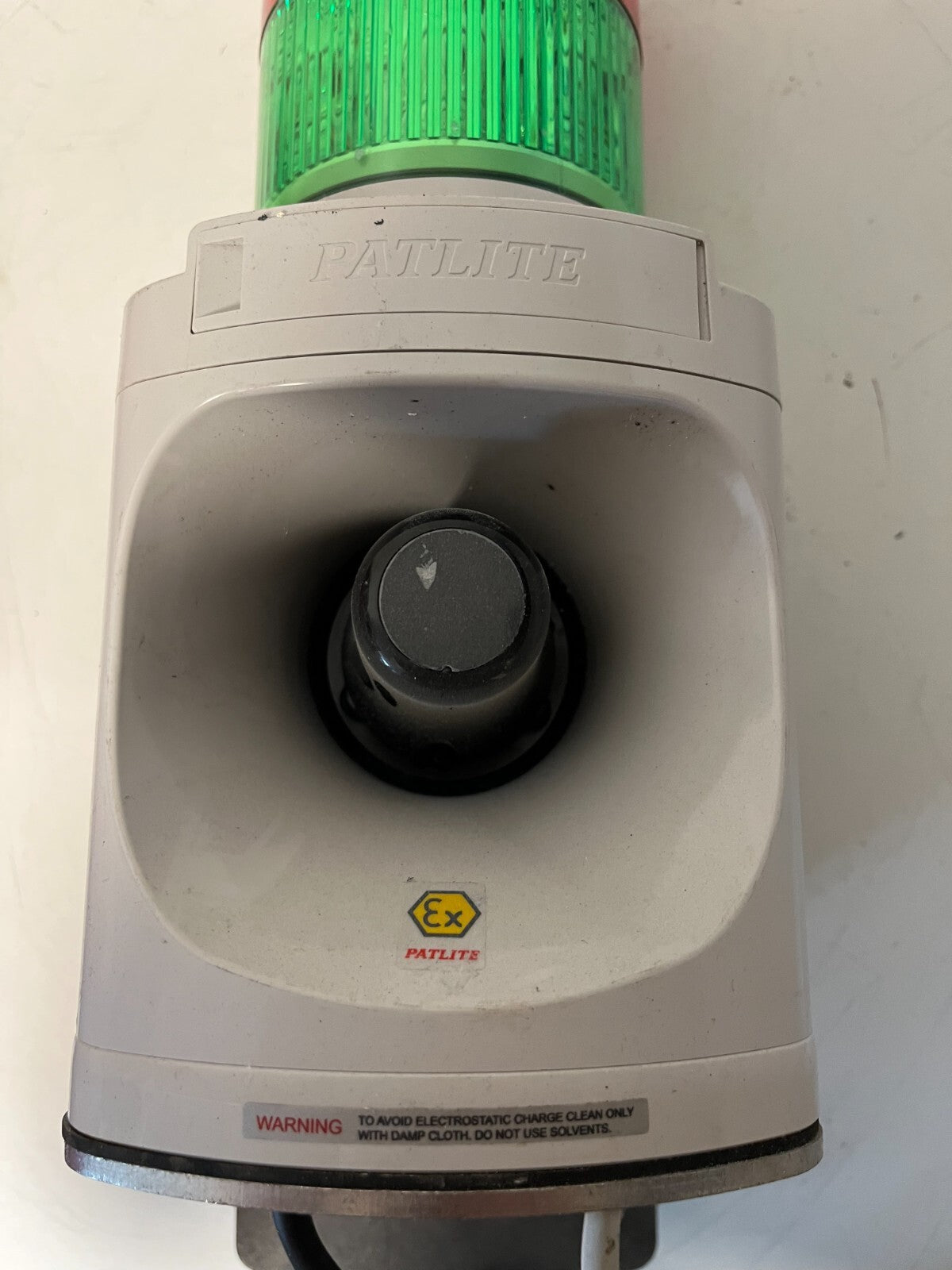 Patlite LKEH-FV LED Signal Tower Light & Alarm 24V DC 16W - ATEX Explosion Proof