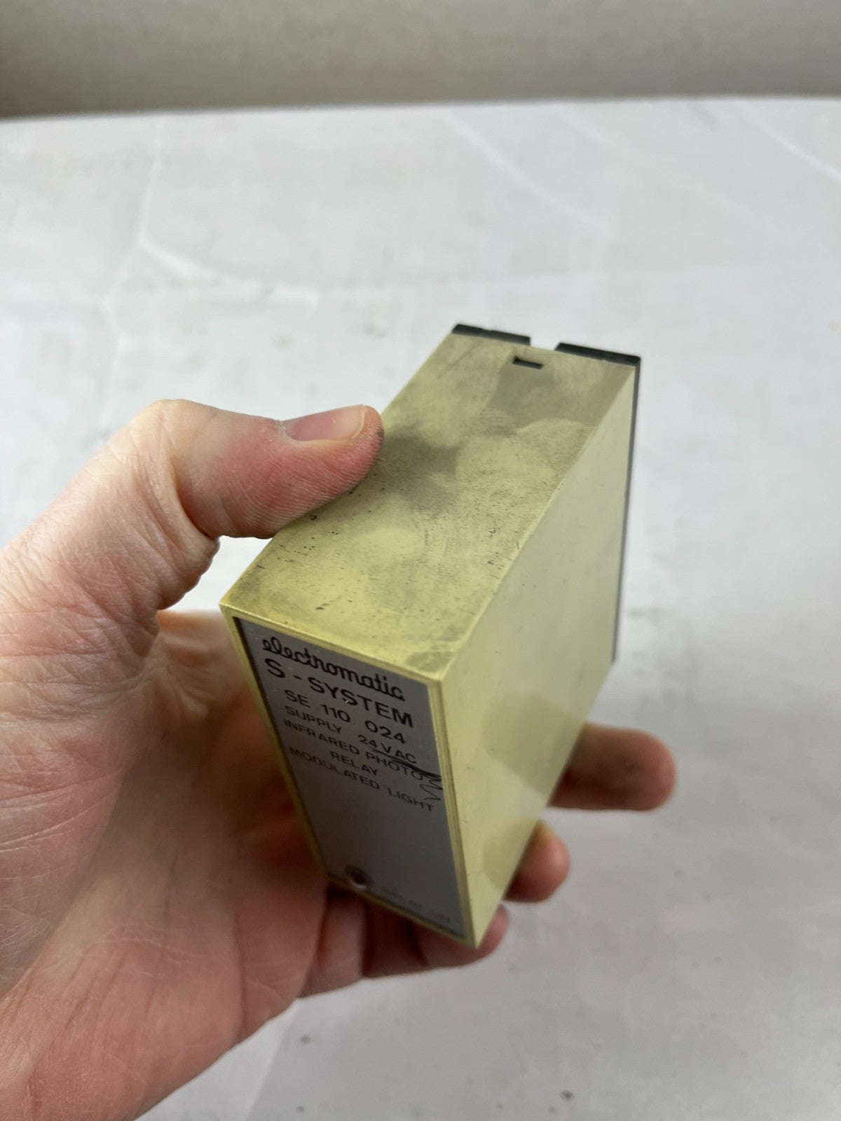 Electromatic SE 110 024 S‑System Infrared Photo Relay 24VAC Modulated Light