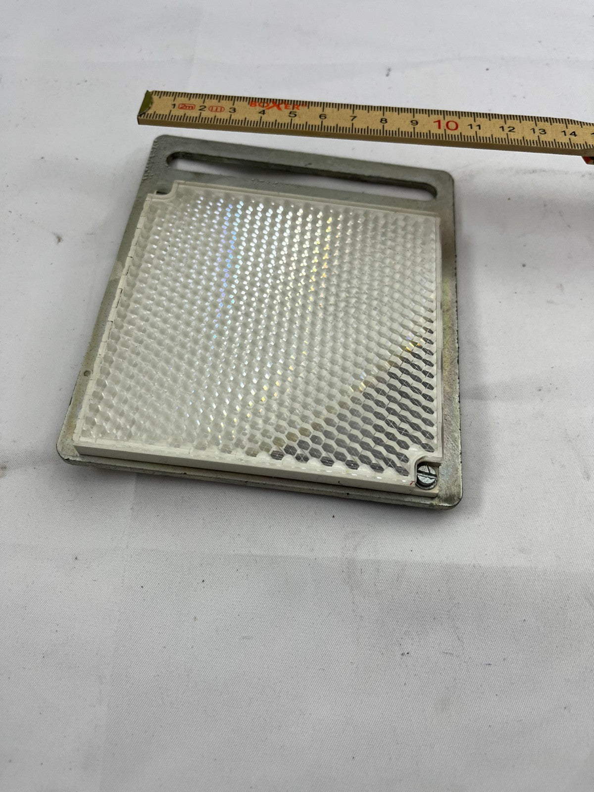 Bundle of 20 Industrial Retro-Reflector Plates 10x10 cm Mounting Brackets Spares
