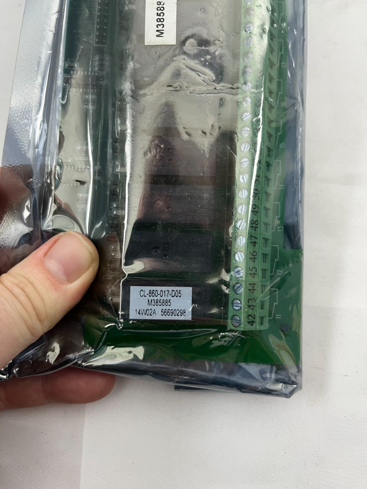 HBC Radiomatic Relay Output PCB CL-860-017-D05 M385885 NEW OEM Receiver Spare
