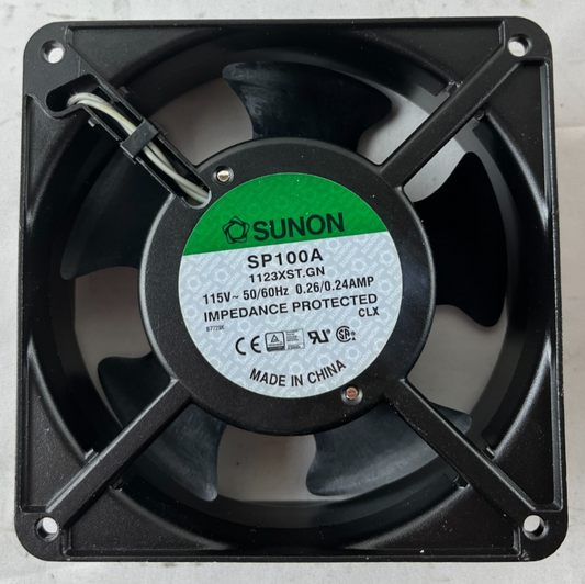 Sunon SP100A 1123XST.GN 115V AC Axial Fan 120x38mm 115CFM Sleeve Bearing New