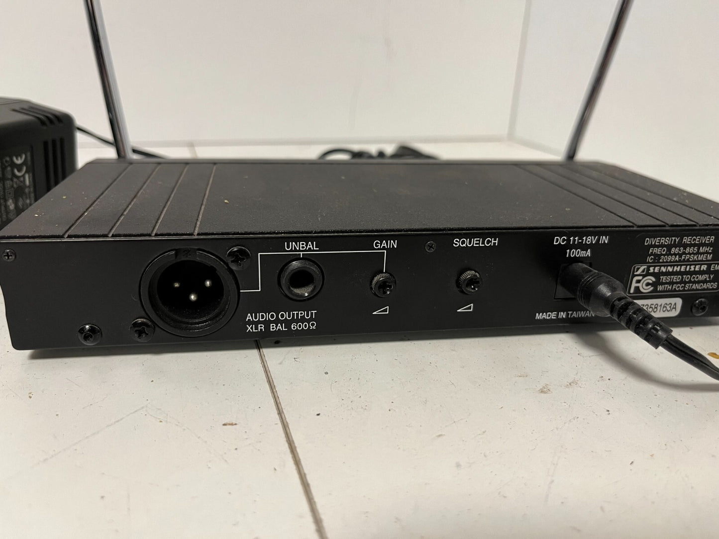 Sennheiser FreePORT EM 1 Wireless Receiver 863-865 MHz - Working Condition