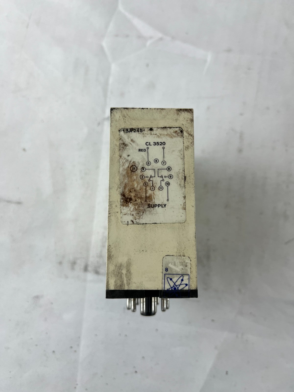 Electromatic SA245 724 Delay On Operate Timer 24VDC 0.8-18s CL3520 11-Pin LED