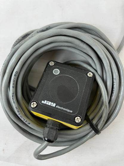 JAY Electronique Inductive Proximity Sensor Long Cable Industrial Sensor Used