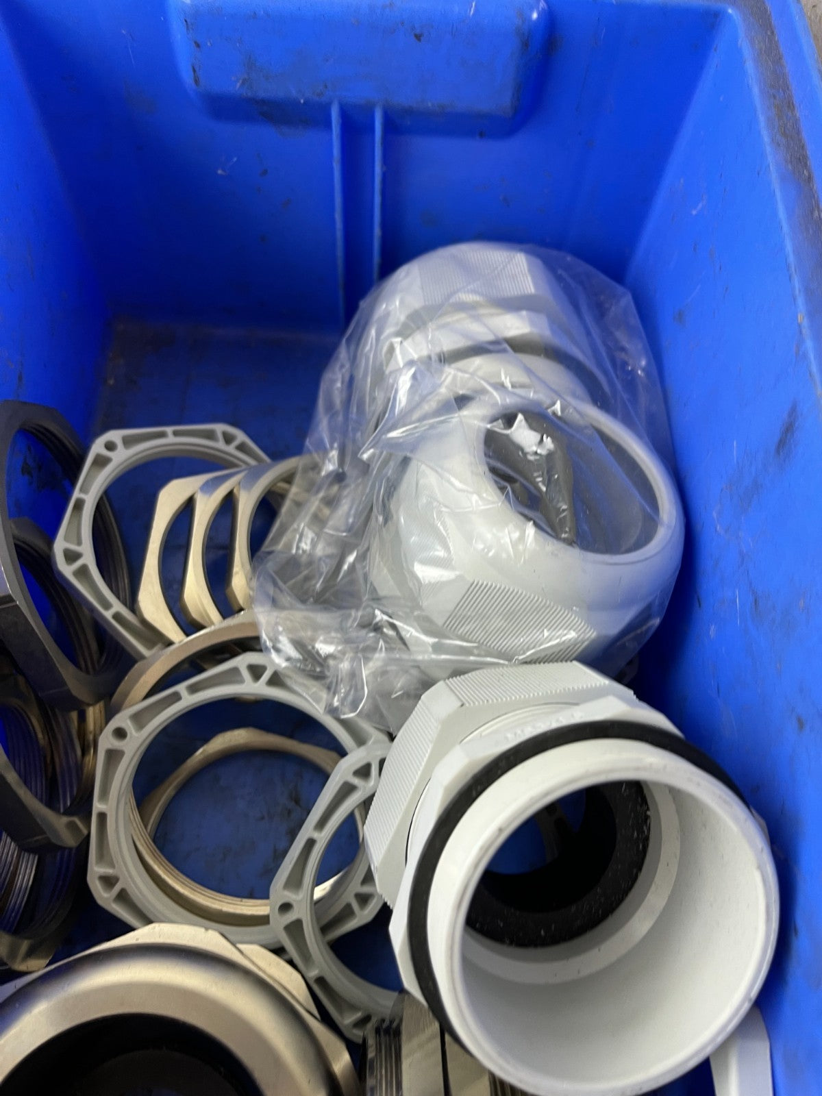 Induplas Cable Glands Adapters PG16 M40 M50 Stainless Mixed Lot Used Spares