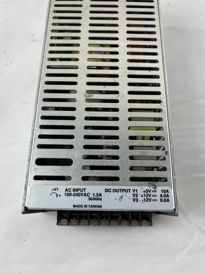 Mean Well TP-100B Triple Output Switching Power Supply 5V 10A 12V 4A -12V 0.6A