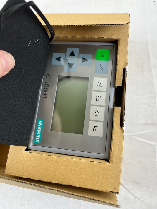 Siemens LOGO! TD Text Display 6ED1 055-4MH00-0BA0 with Mounting Accessories New