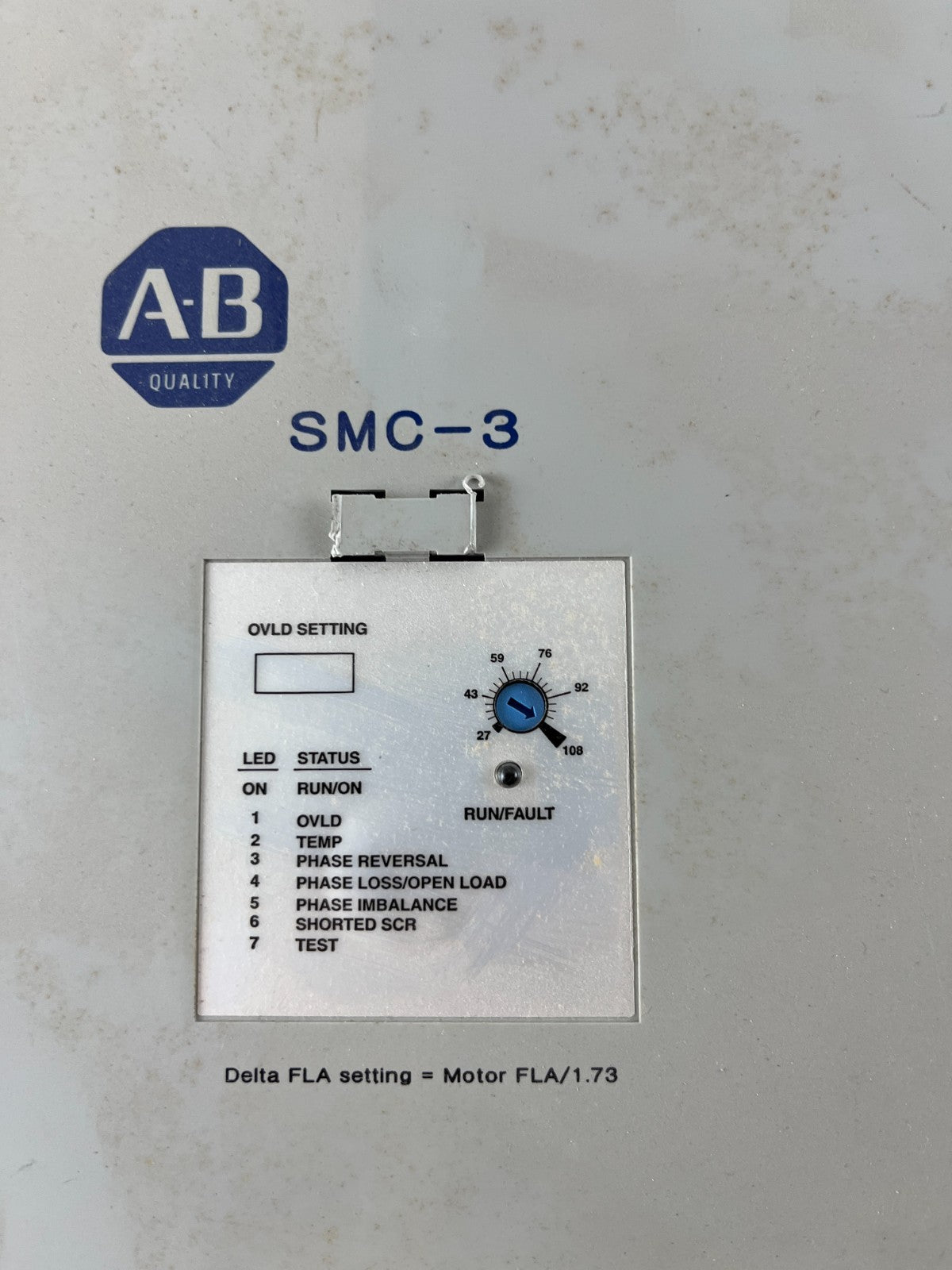 Allen-Bradley 150-C108NBD SMC-3 Soft Starter 3-phase 108A 200–480V 100–240V