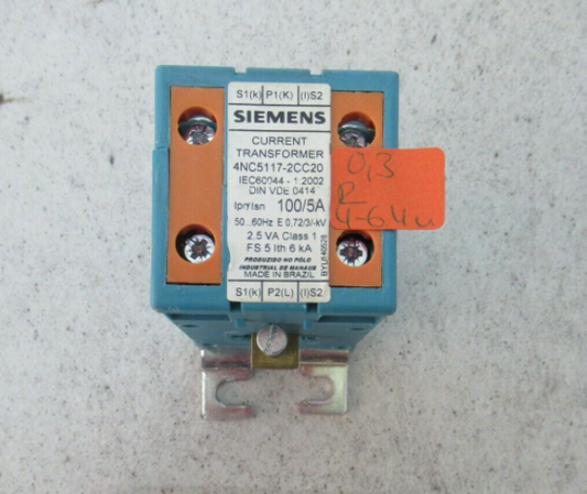 Siemens 4NC5117-2CC20 Current Transformer 2,5 VA Class 1 150/5A