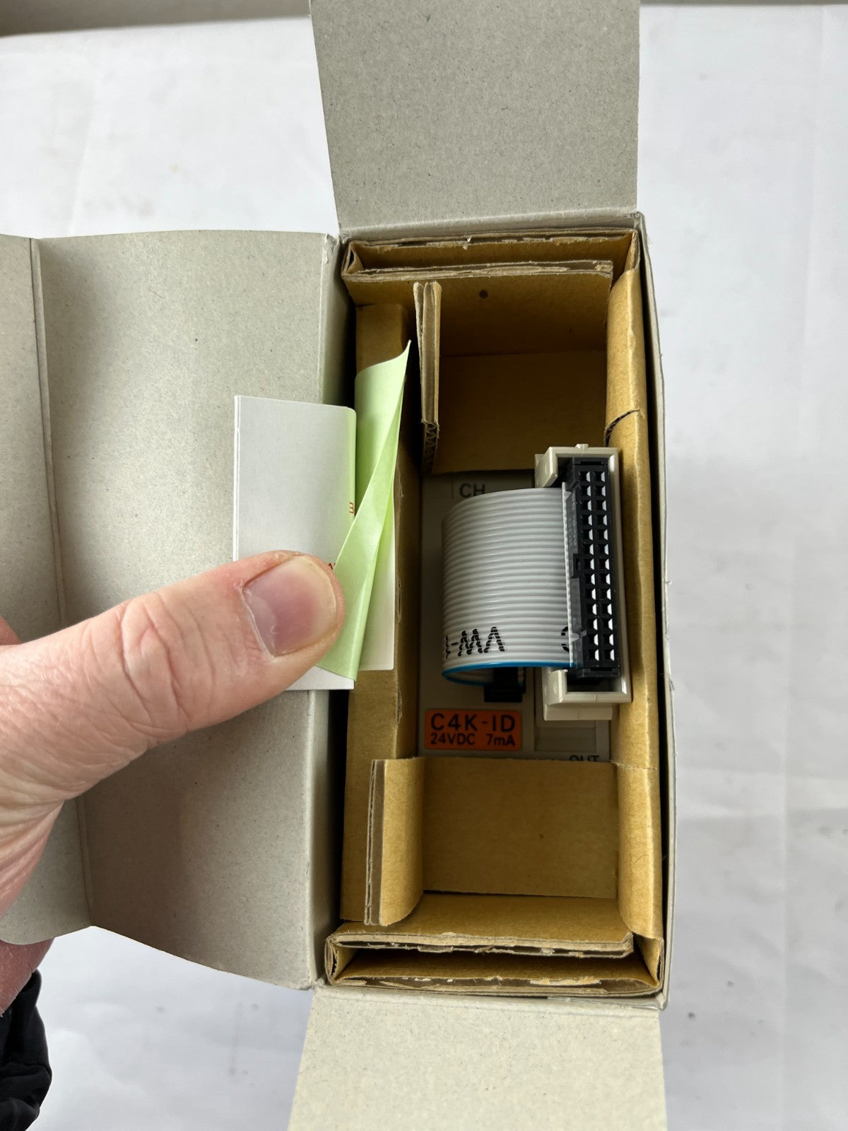 Omron Sysmac C4K-ID DC Input Module 24VDC 7mA PLC I/O Unit C-Series NIB NEW